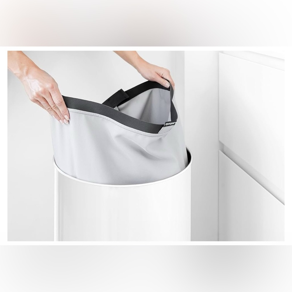 Brabantia Replacement Inner Bag for Laundry Bin, 60 L - Grey